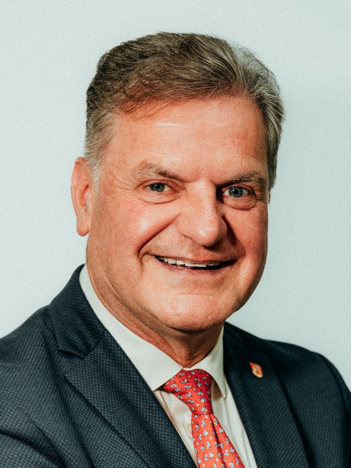 Erster Bürgermeister Werner Langhans